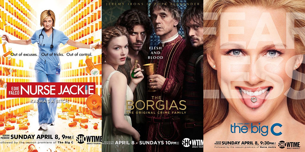 First Full Episode of 'Nurse Jackie', 'Borgias' and 'Big C' New Season Shared Online