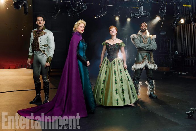 First Look at Anna, Elsa, Kristoff and Hans in 'Frozen' Broadway Musical