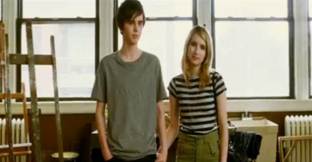 freddie highmore the art of getting by. Freddie Highmore, Emma Roberts Get Closer in Fresh 'Art of Getting By'