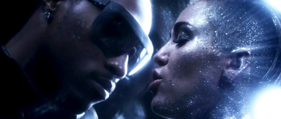 Miley Cyrus & Future Stare Lovingly At Each Other In Space 