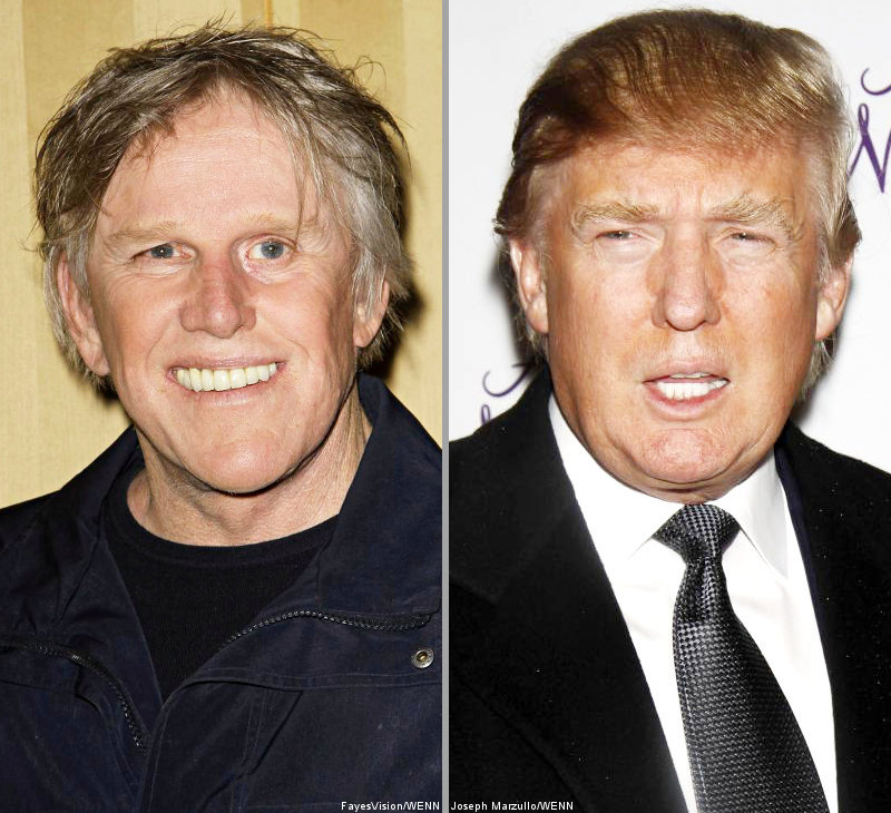 donald trump for president 2011. Gary Busey Supports Donald