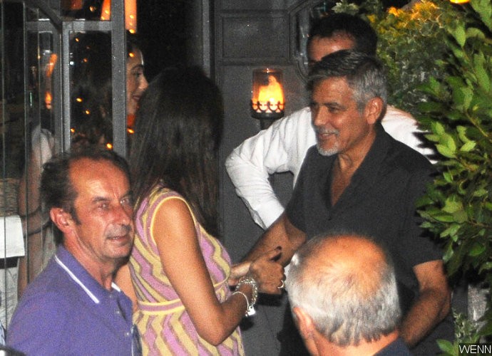 George and Amal Clooney Spotted on First Dinner Date Since Welcoming Twins