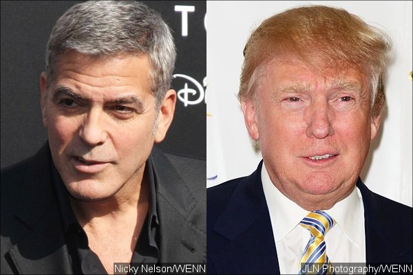George Clooney Says Donald Trump's Comment About Mexican Immigrants Is 'Idiotic'