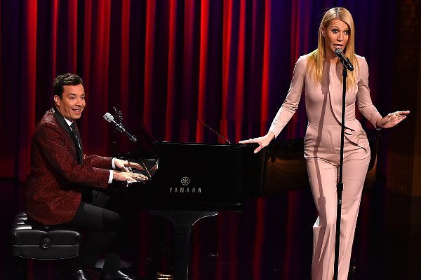 Video: Gwyneth Paltrow and Jimmy Fallon Perform Broadway Version of Rap Songs