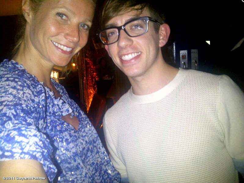 Gwyneth Paltrow Parties With 'Glee' Co-Star at Beyonce's Special Event