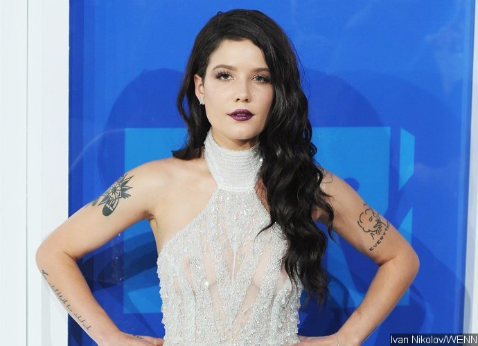 Halsey Flashes Her Bare Crotch as She Ditches Panties for a VMA After-Party