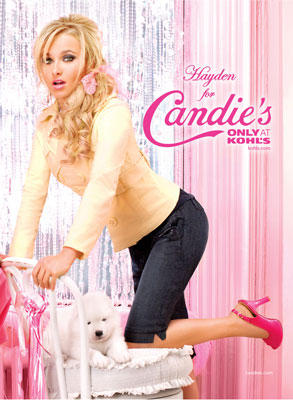 Hayden Panettiere Is the New Face of Candie's Clothing Line