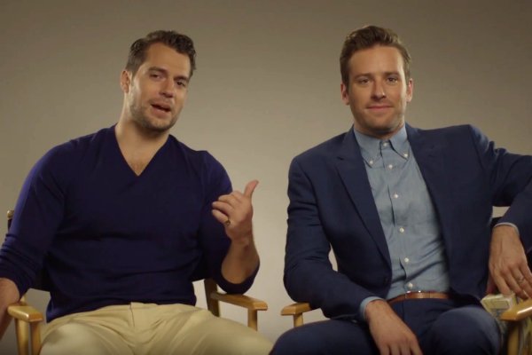 Video: Henry Cavill and Armie Hammer Show Seductive Way of Reading Phonebook