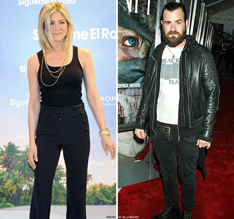 jennifer aniston and justin theroux. Jennifer Aniston and Justin Theroux Went Public at Hollywood Bash