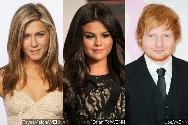 Jennifer Aniston Not Playing 'Matchmaker' for Selena Gomez and Ed Sheeran Despite Reports