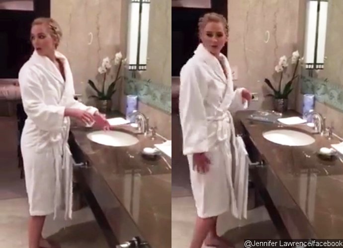 Jennifer Lawrence Sets Record Straight on Toilet Hygiene Rumors With Hilarious Video