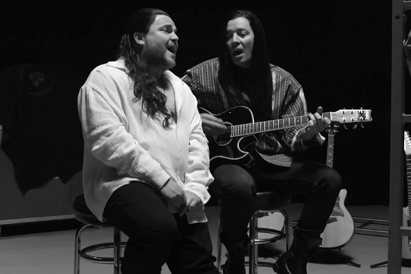 Jimmy Fallon and Jack Black Remake Extreme's 'More Than Words' Music Video