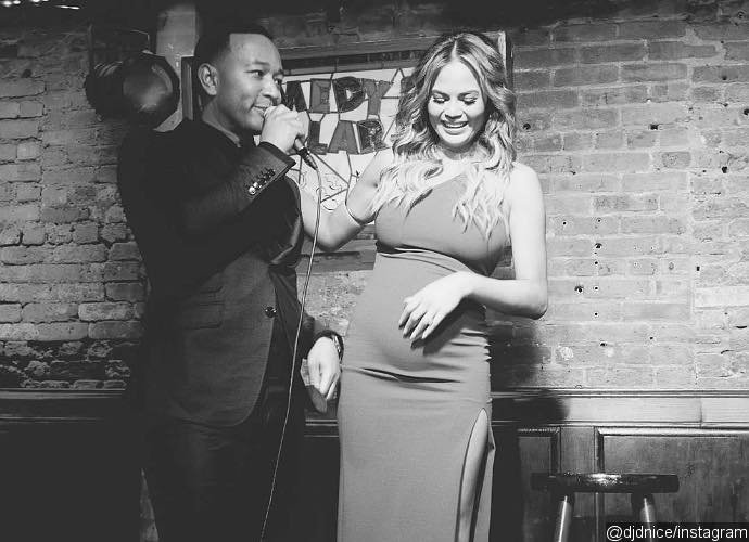 Watch John Legend Throw Surprise Early Birthday Party for Chrissy Teigen