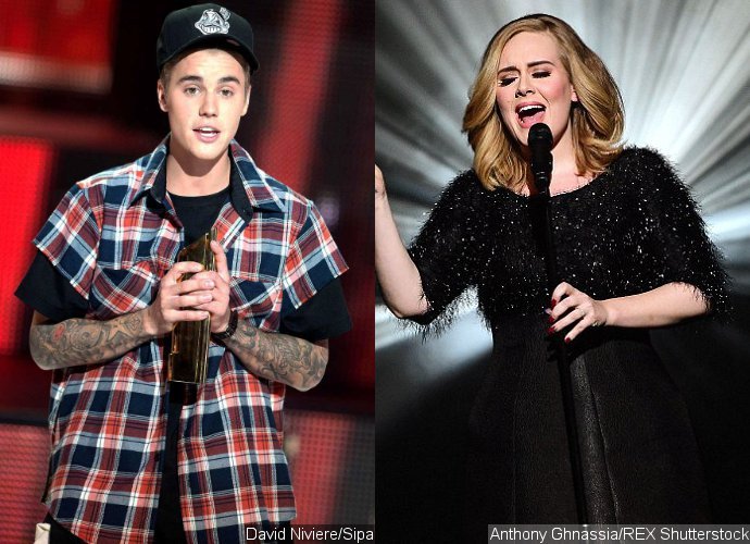 Justin Bieber and Adele Perform at 2015 NRJ Music Awards