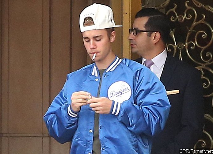 Justin Bieber Caught Smoking Again Despite Vowing to Quit
