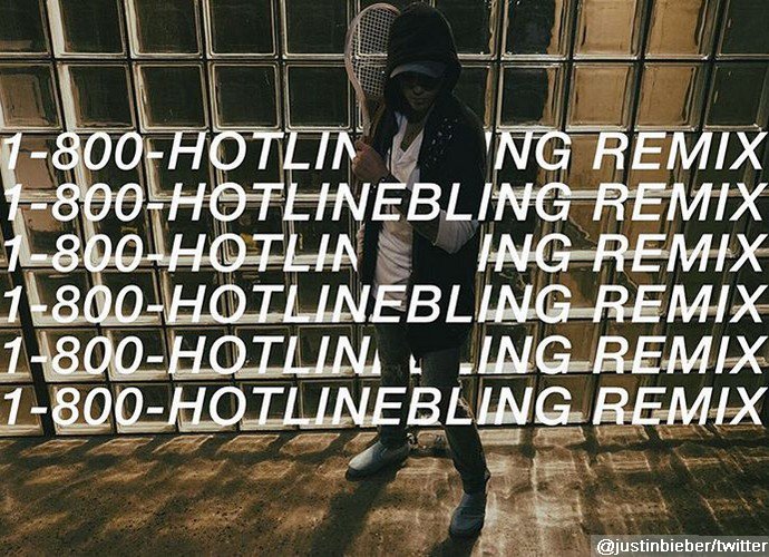 Justin Bieber Debuts 'Hotline Bling' Remix Over the Phone