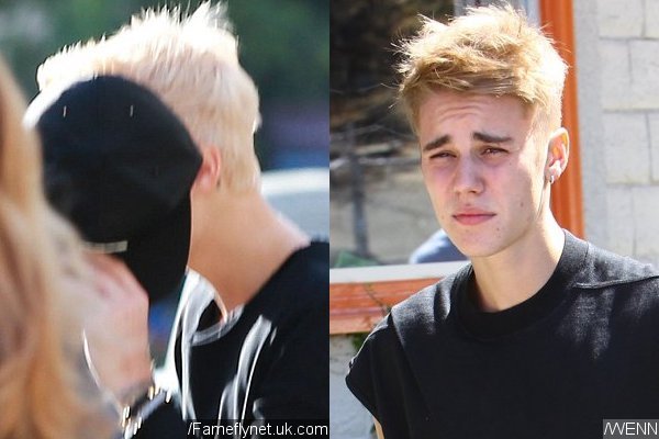 Justin Bieber Dyes His Hair Platinum Blonde