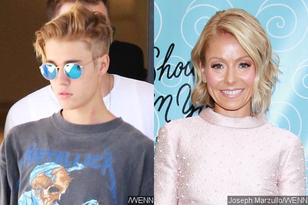 Justin Bieber Shares Bikini Pic of 'Big Crush' Kelly Ripa