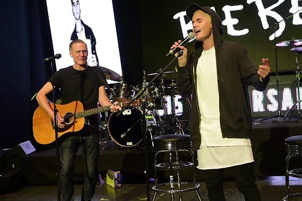 Video: Justin Bieber Teams Up With Bryan Adams for Duet of 'Baby'