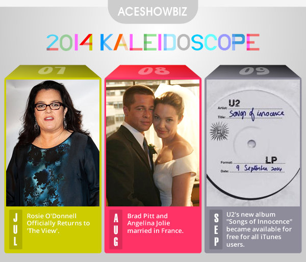 Kaleidoscope 2014: Important Events in Entertainment (Part 3/4)