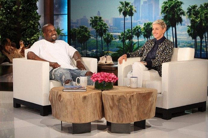 Kanye West Calls Himself the 'Michael Jackson of Apparel' on 'Ellen DeGeneres'