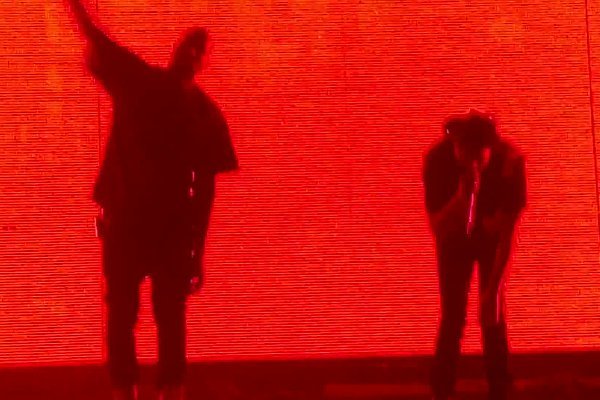 Video: Kanye West Crashes The Weeknd's Coachella Set