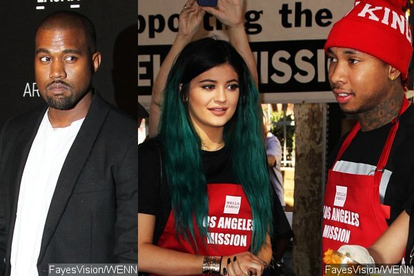 Kanye West Hints That Tyga and Kylie Jenner Are Dating
