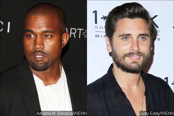 Kanye West Reportedly Called Scott Disick Urging Him to 'Man Up and Go to Rehab'