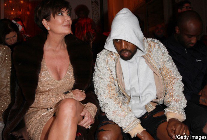 Kanye West Was Visibly 'Angry' With Kris Jenner at Paris Fashion Week