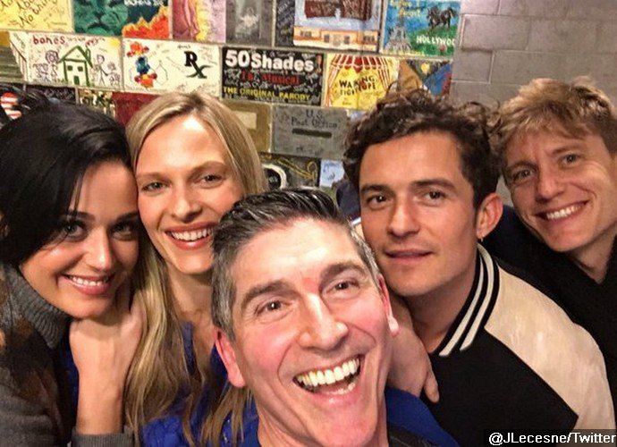 Katy Perry and Orlando Bloom Enjoy Theater Date Night