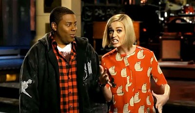 Katy Perry Imitates Russell Brand in 'Saturday Night Live' Promo