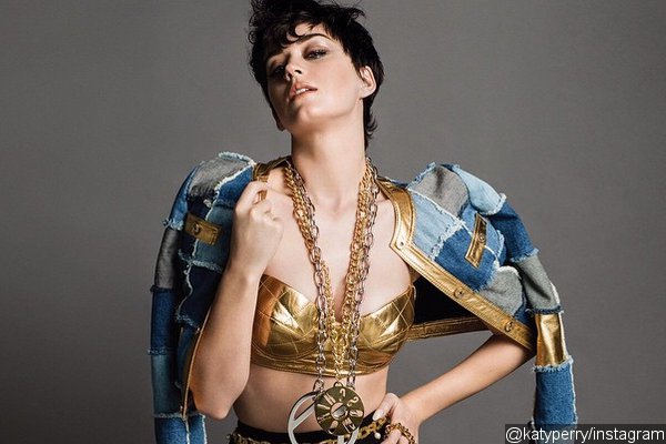 Katy Perry Is Named the New Face of Moschino, Wears Gold Bra in Her First Ad