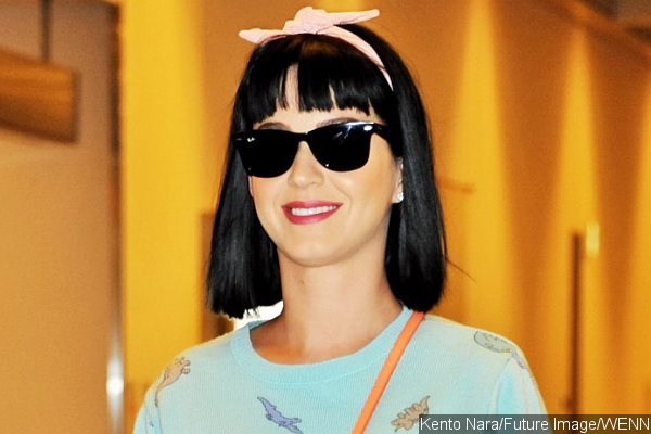 Katy Perry Shows Off Her Super Bowl-Inspired Nail Arts