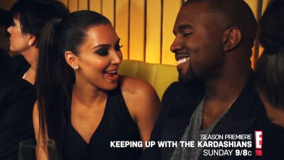 Kim and Kanye's posh London dinner was gatecrashed by new couple Rob ... 