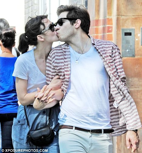 Keira Knightley Kisses Her Fiance and Shows Off Engagement Ring