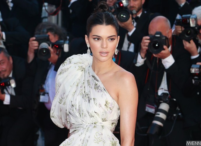 Kendall Jenner Flashes Nipples as She Goes Braless in See-Through Jumper