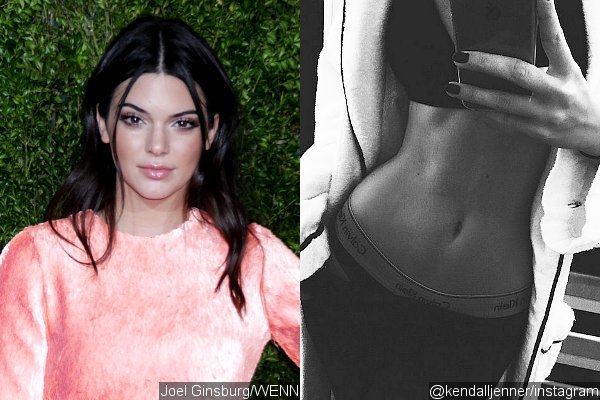 Kendall Jenner Shows Off Super Slender Tummy in New Instagram Pic