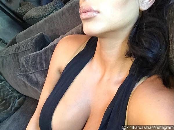 Kim Kardashian Celebrates Reaching 42 Million Followers on Instagram With Cleavage Picture