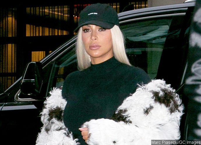 Kim Kardashian Covers Her Post-Baby Body With Another Cruella DeVille-Inspired Coat