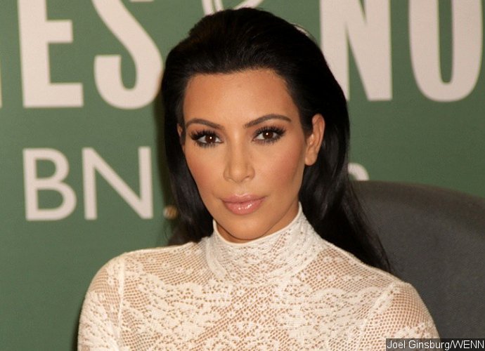 Kim Kardashian Doesn't Wear Much Under a Sheer Dress at OUE SkySpace Launch
