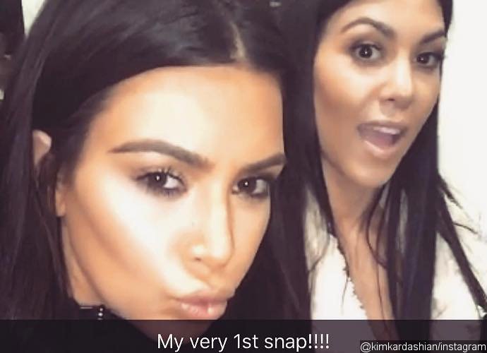 Kim Kardashian Finally Joins Snapchat. See Her First Sexy Snap