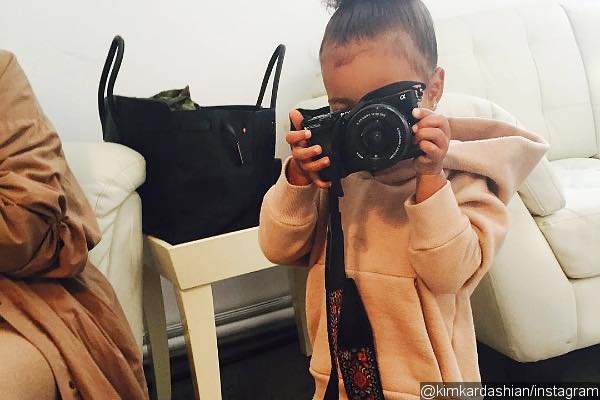 Kim Kardashian Has Daughter North West as Her 'Own Personal Backstage Photog'
