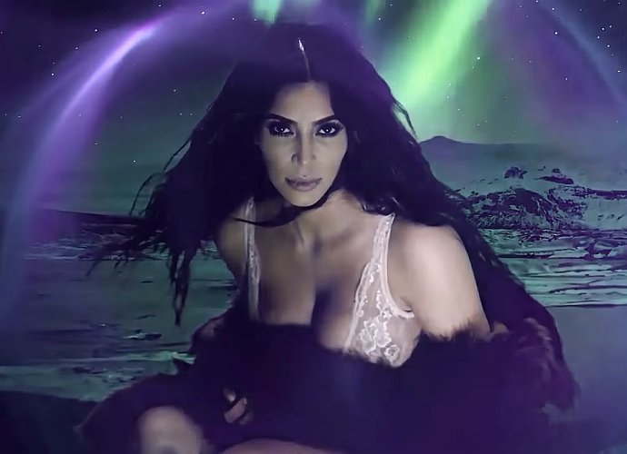 Kim Kardashian Returns to Model Lingerie in Sexy New Advent Calendar Clip