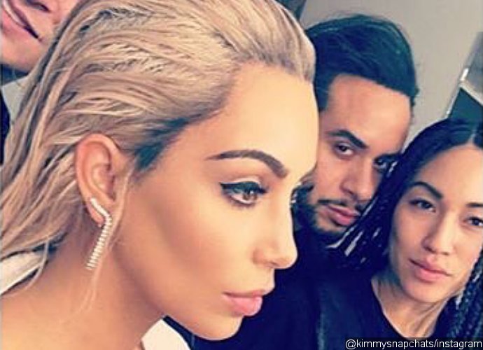 Kim Kardashian's Boobs Almost Spill Out of Her Tight Top. See the Pic!