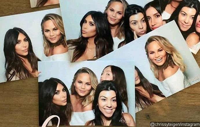 Kim, Khloe and Kourtney Kardashian Host Baby Shower for Chrissy Teigen