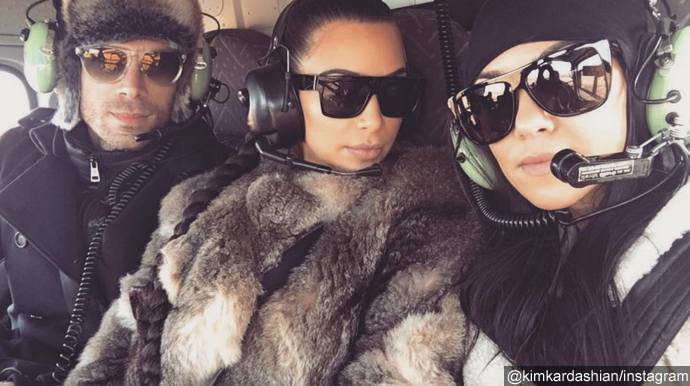 Kim, Kourtney Kardashian and Kanye West's Helicopter Makes Emergency Landing in Iceland