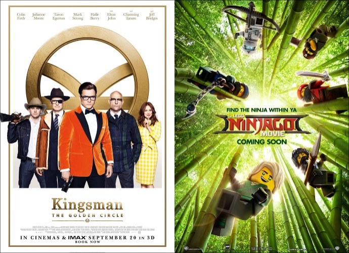 'Kingsman: The Golden Circle' Dethrones 'It' on Box Office, 'Lego Ninjago' Misses the Target