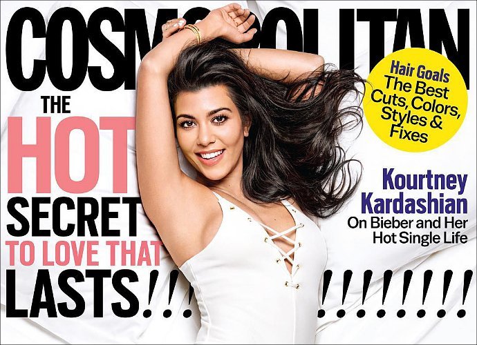 Kourtney Kardashian Sizzles in Cosmopolitan, Finally Weighs In on Kim-Taylor Swift Feud