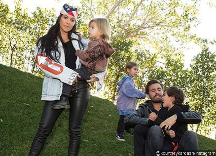 Kourtney Kardashian Travels to Disneyland With Ex Scott Disick and Kids to Ring in Her Birthday