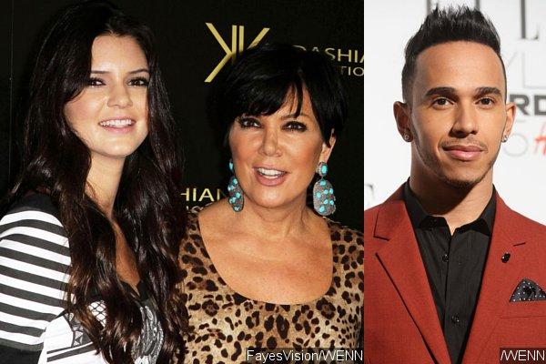 Report: Kris Encourages Kendall Jenner to Date Lewis Hamilton